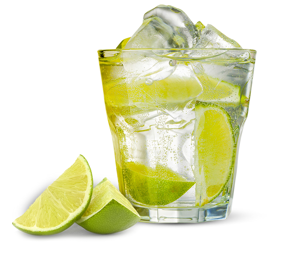 A refreshing lime cocktail made with Holi Gin